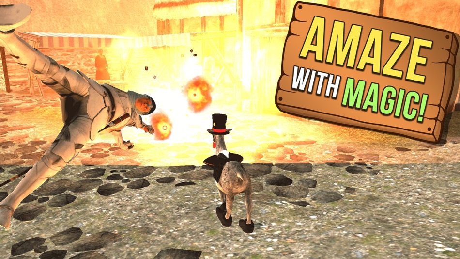 #3. Goat Simulator MMO Simulator (iOS) โดย: Coffee Stain Publishing