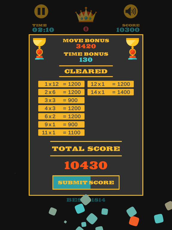Screenshot #5 pour Clear The Blocks, Merge Colors