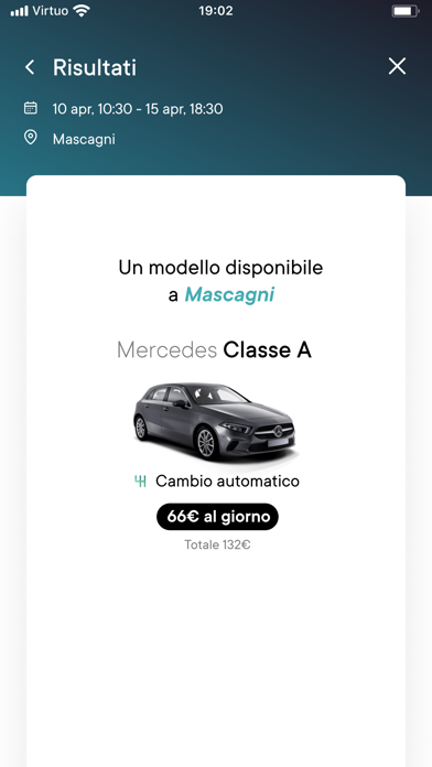 Screenshot of Virtuo: Autonoleggio Premium1