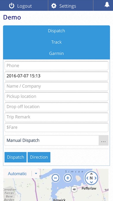 EAGLEi GPS Screenshot