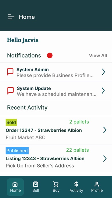 FairGrow Screenshot