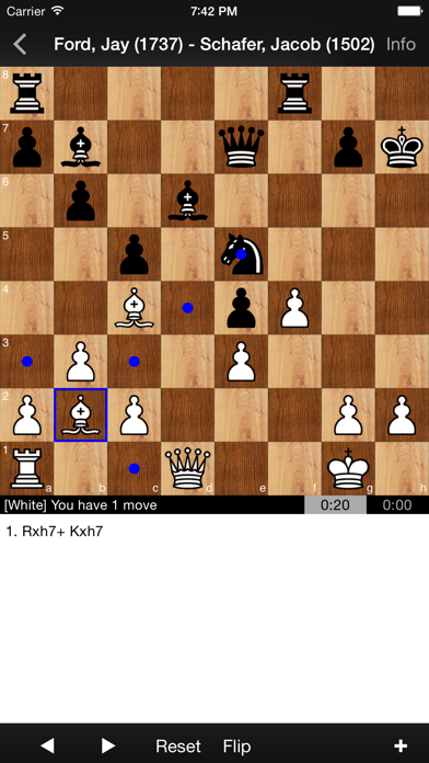 Screenshot #1 pour Memphis Chess Club