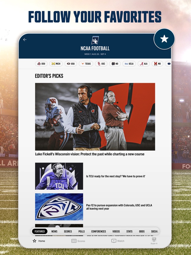 FOX Sports: Stream live MLB, NFL, Soccer and more. Plus get scores and  news!::Appstore for Android