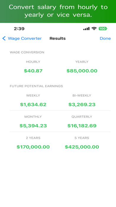 Paycheck Analysis - W2 1099 Screenshot