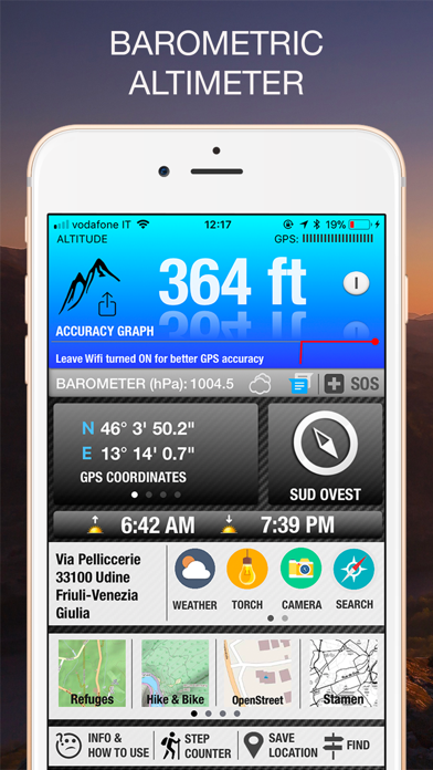 Altimeter GPS PRO  AI screenshot1