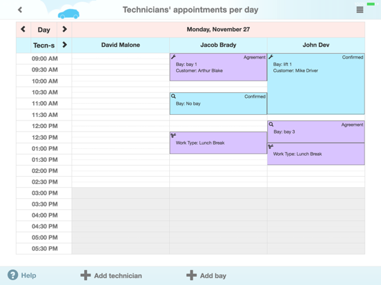 Auto Repair Shop (for Tablet) iPad screenshot 8 - Business app