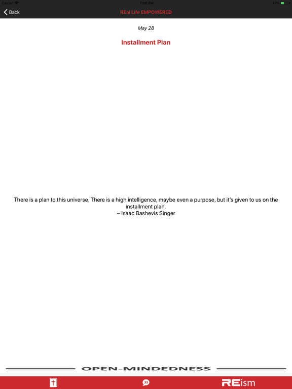 REal Life EMPOWERED iPad screenshot 4 - Book app