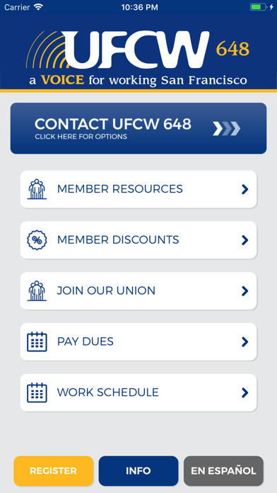 UFCW Local 648 screenshot 2