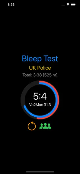 Game screenshot Bleep Test UK Police hack