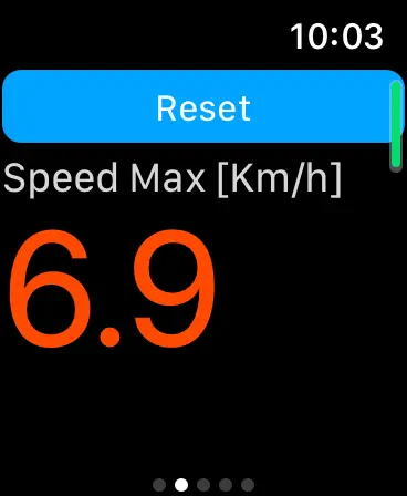 Screenshot #2 pour Speed Max Distance Altimeter