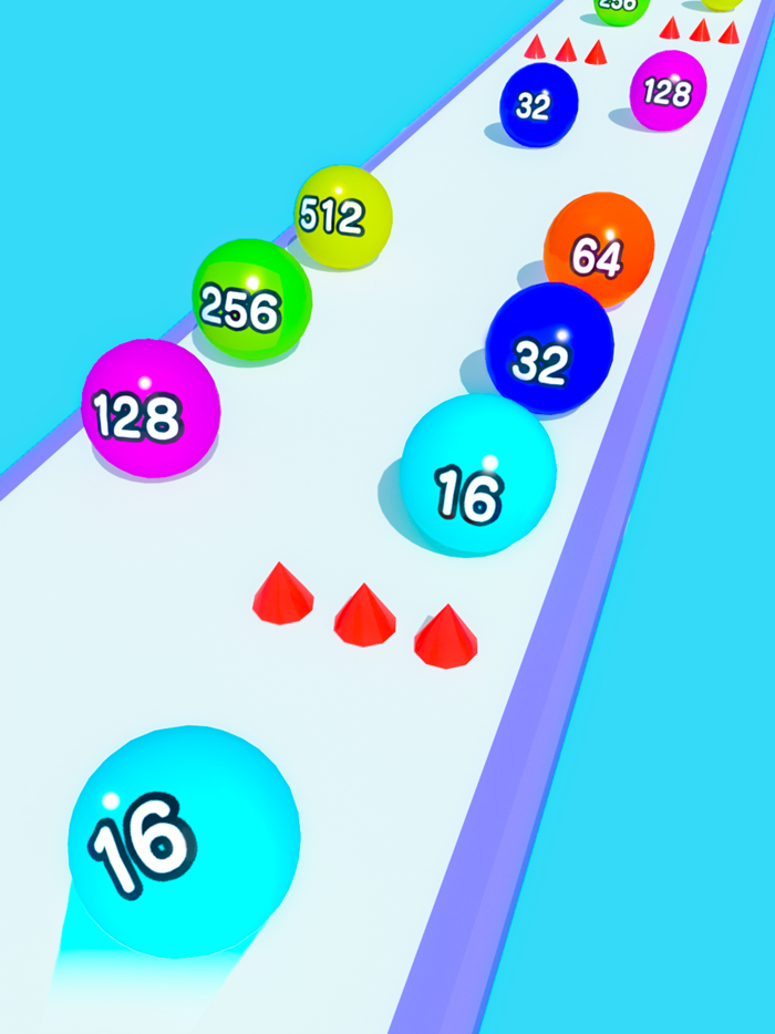 Rolling Ball Numbers Merge