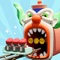 Test your reflexes and survive a runaway roller coaster ride