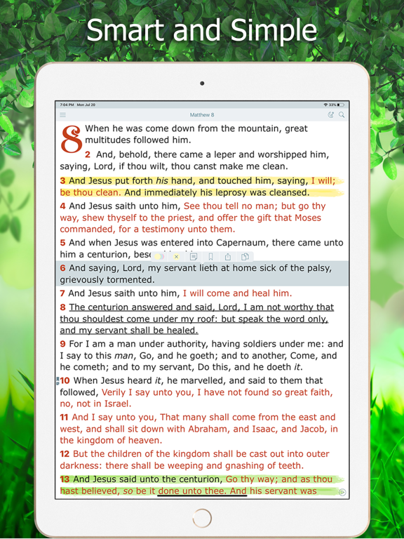 Screenshot #4 pour King James Bible with Audio