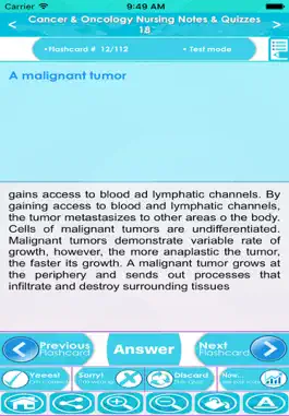 Game screenshot Cancer & Oncology Nursing App apk