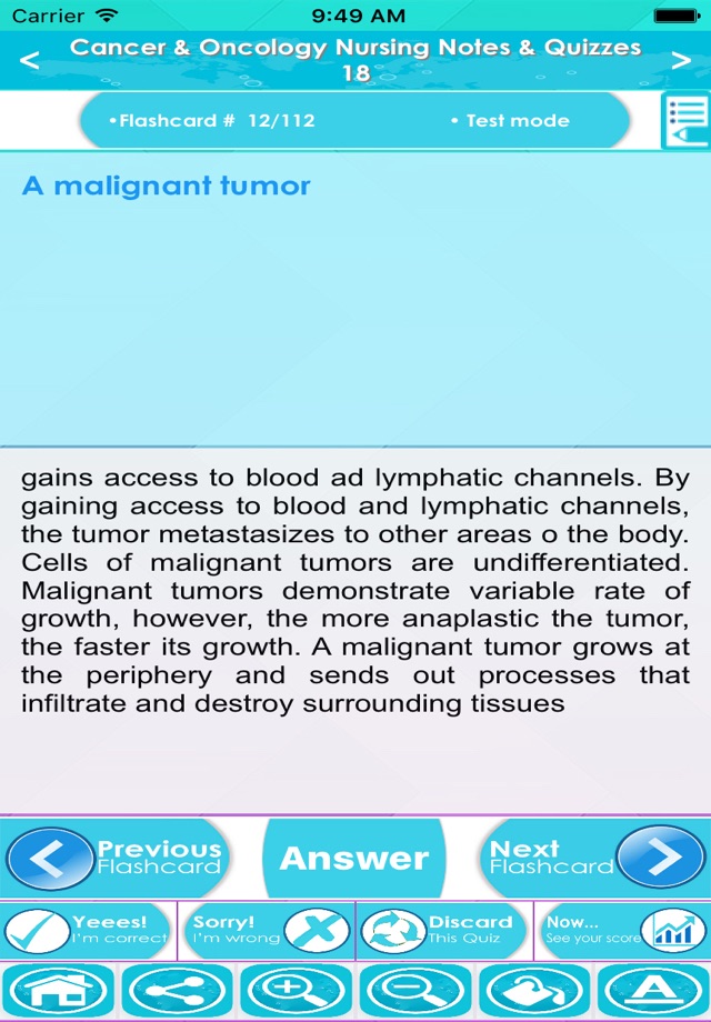 Cancer & Oncology Nursing App screenshot 2