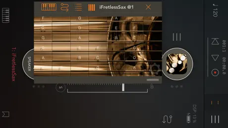 iFretless Sax