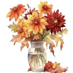 Autumn Dahlias