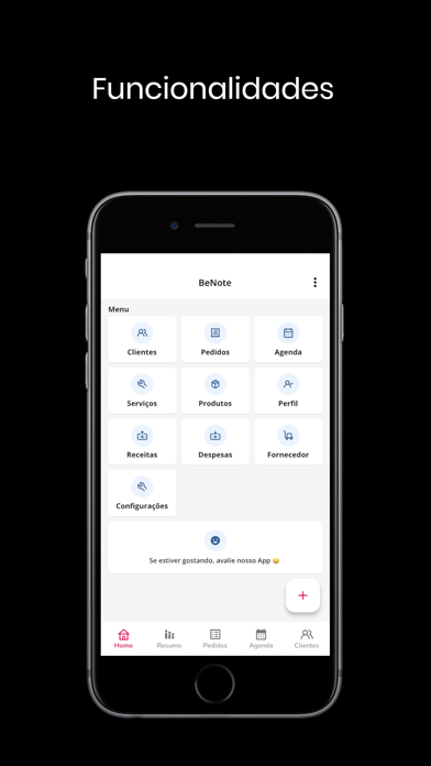 Agenda de Clientes e Serviços Screenshot