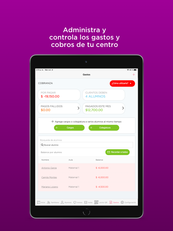 Aldea: Administra tu kinder iPad screenshot 2
