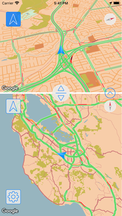 Traffic Maps: realtime info Screenshot