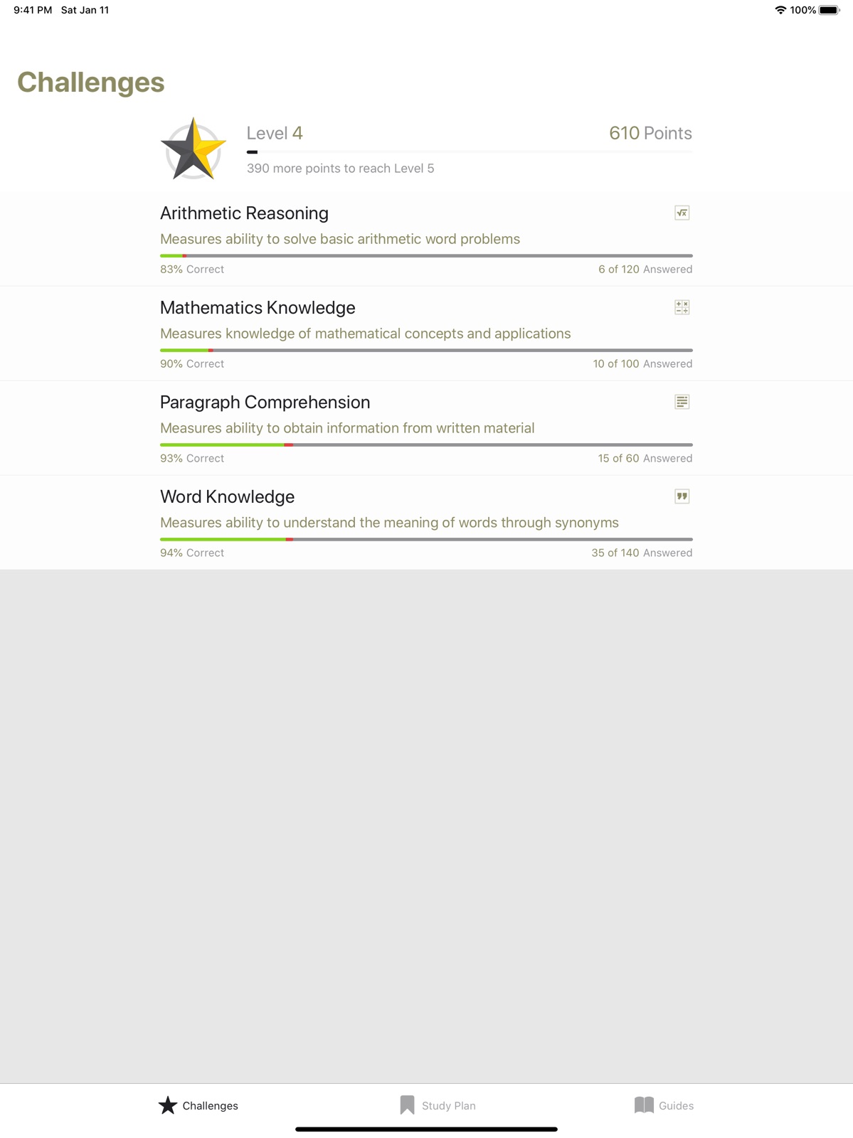 U.S. Army ASVAB Challenge ipad screenshot 1