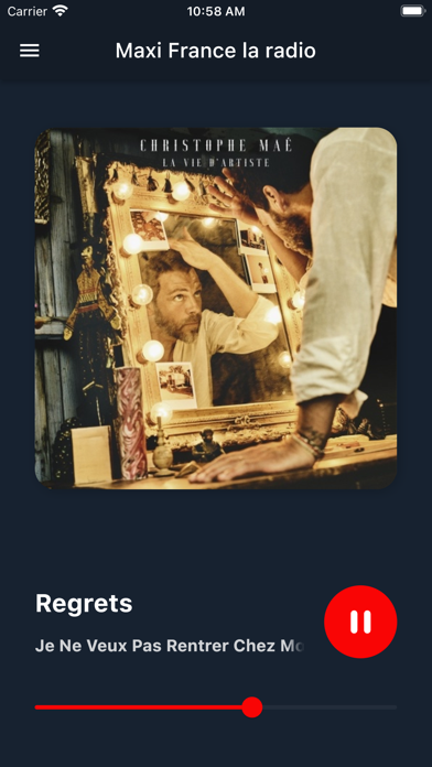 Maxi France radio Screenshot