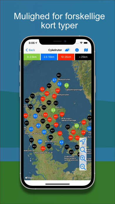 Cykelruter i Danmark Screenshot