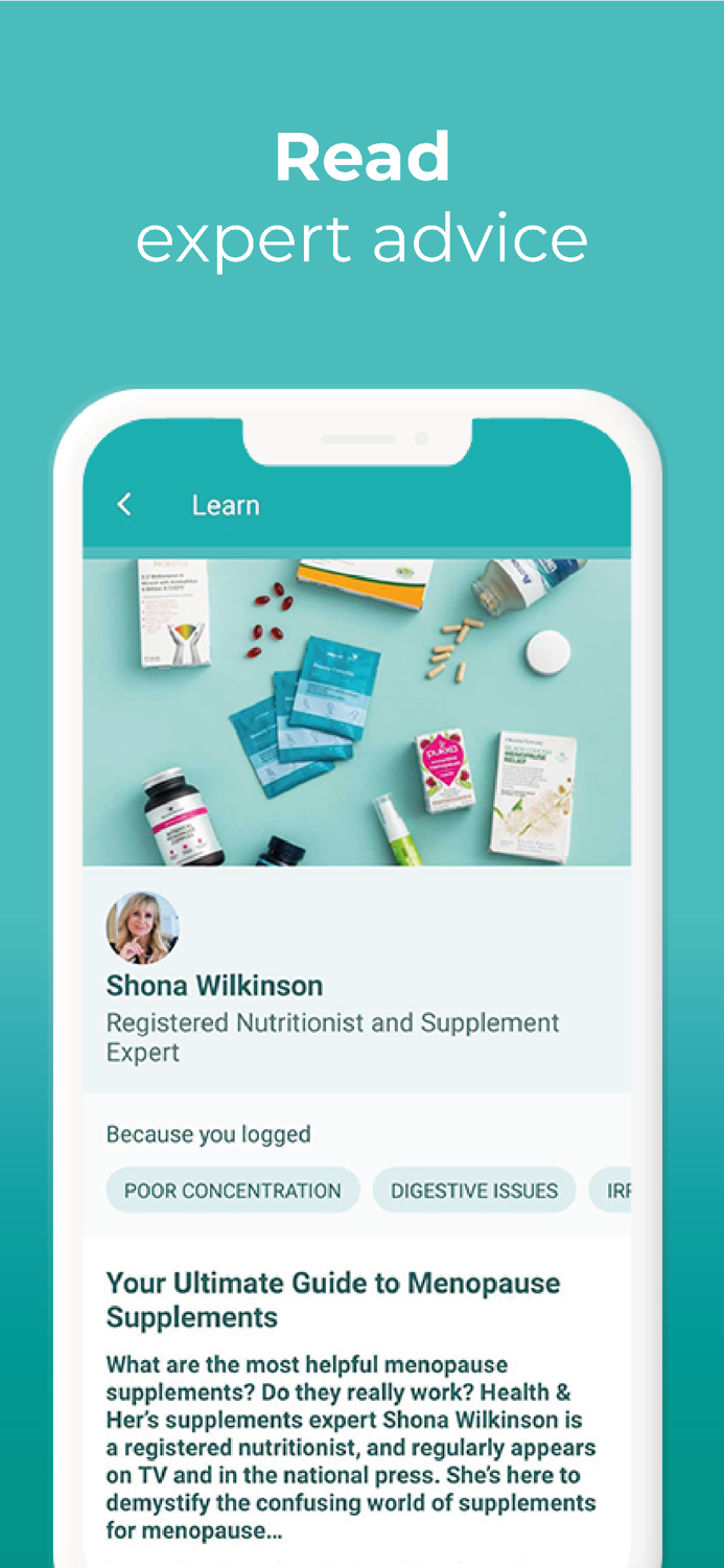 Health and Her Menopause App