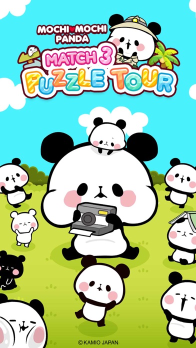 Match 3 Tours MOCHIMOCHI PANDA Screenshot