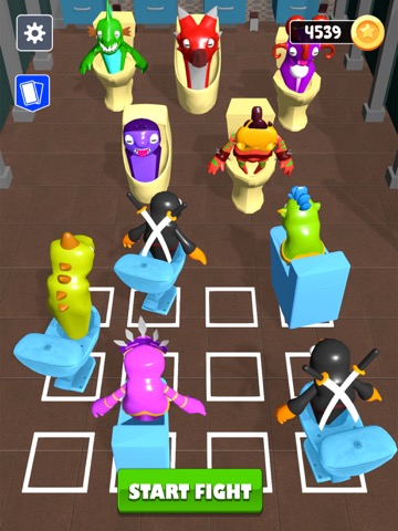 Merge Toilet Monster Battle 3Dのおすすめ画像5