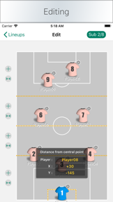 LineupMovie for Soccer screenshot