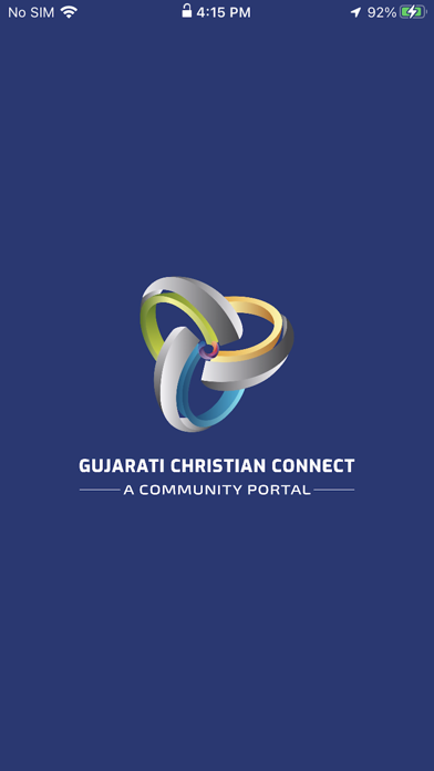 GCC Gujarati Christian Connect Screenshot