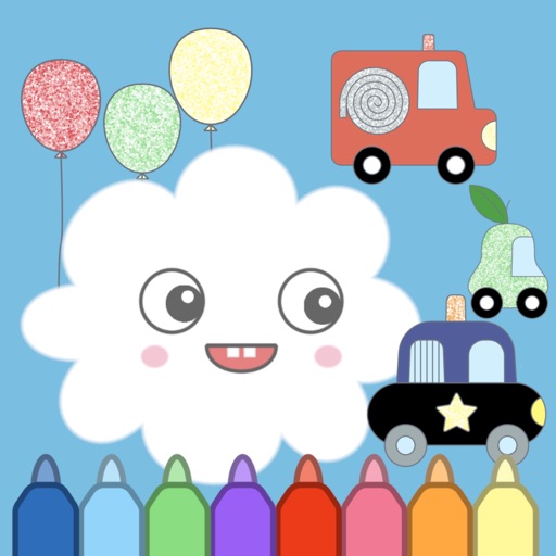 Car Truck Coloring Kid Toddler icon