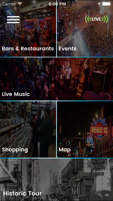 Beale Street App Screenshot
