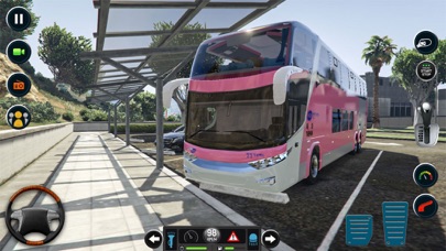 Ultimate Bus Driving Games 3D Screenshot