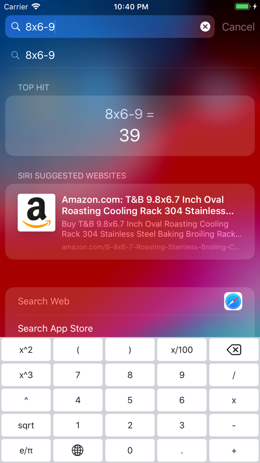 Calculator - Keyboard Support - 2.0.0 - (iOS)