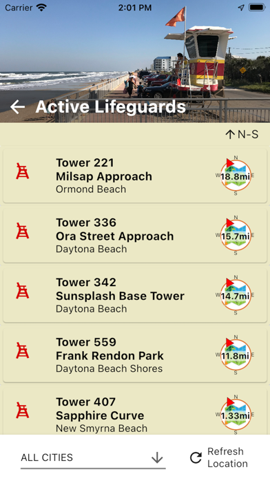 Volusia County Beaches Screenshot