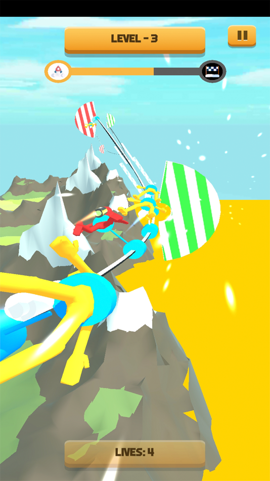 #4. Jet Pack Ride Race (iOS) Podle: Wabisabi Content