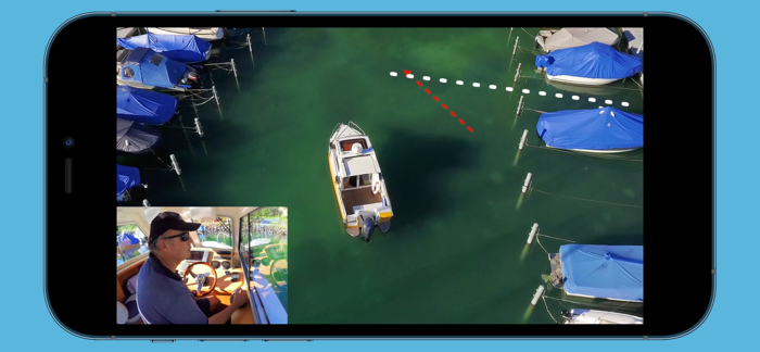 Zehn Hafenmanöver - Motorboot