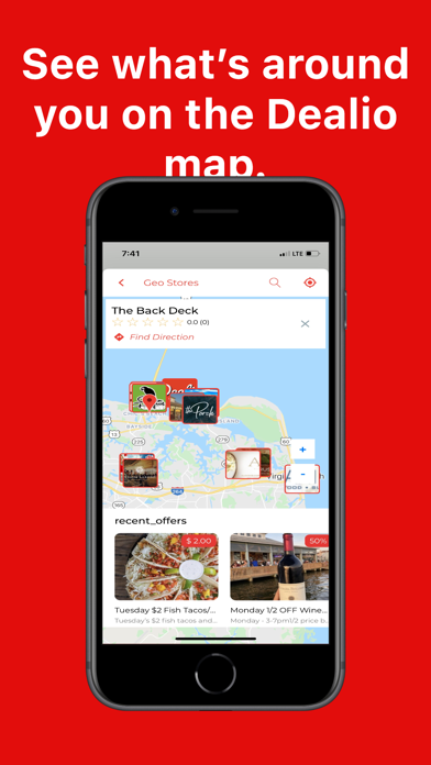 The Dealio App Screenshot