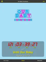 our baby countdown ipad bildschirmfoto 2