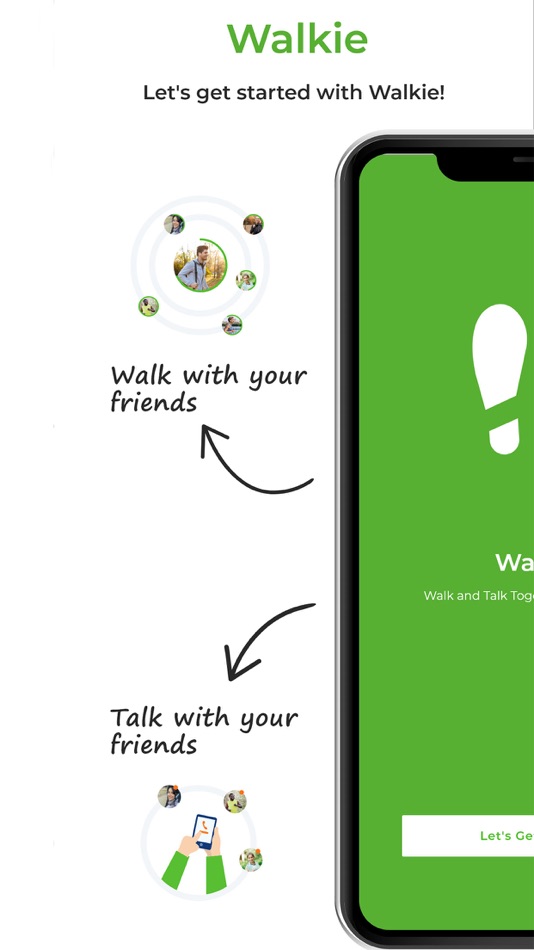 Walkie - Walk with Friends - 1.2 - (iOS)