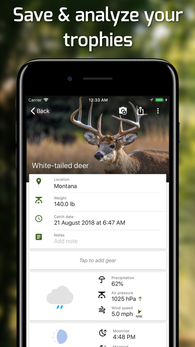 Hunting Points: Deer Hunt App Screenshot