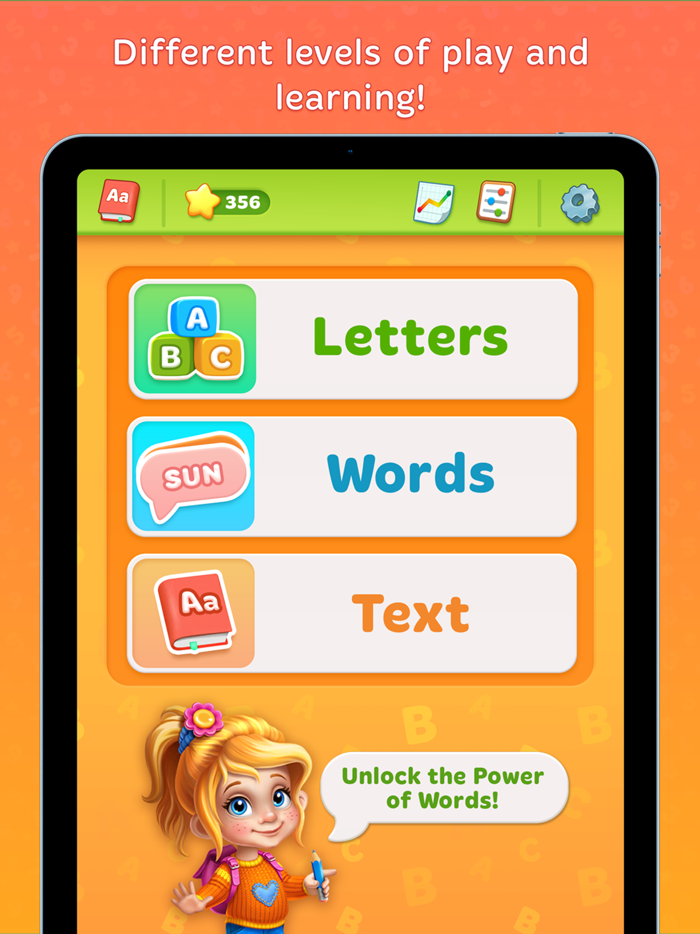 ABC reading writing for kids