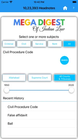 Mega Digest Of Indian Law screenshot 2