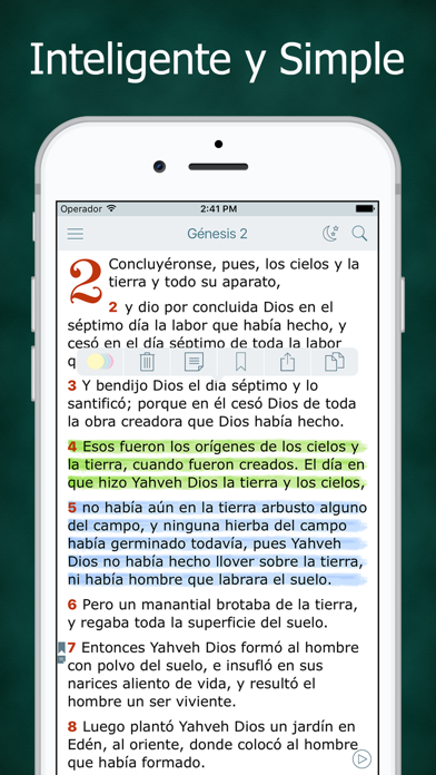 Screenshot #1 pour Biblia Católica en Español