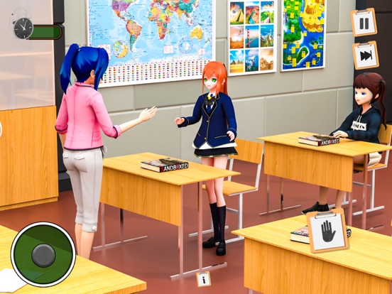 High School Anime Teacher Game iPad screenshot 5 - Games app