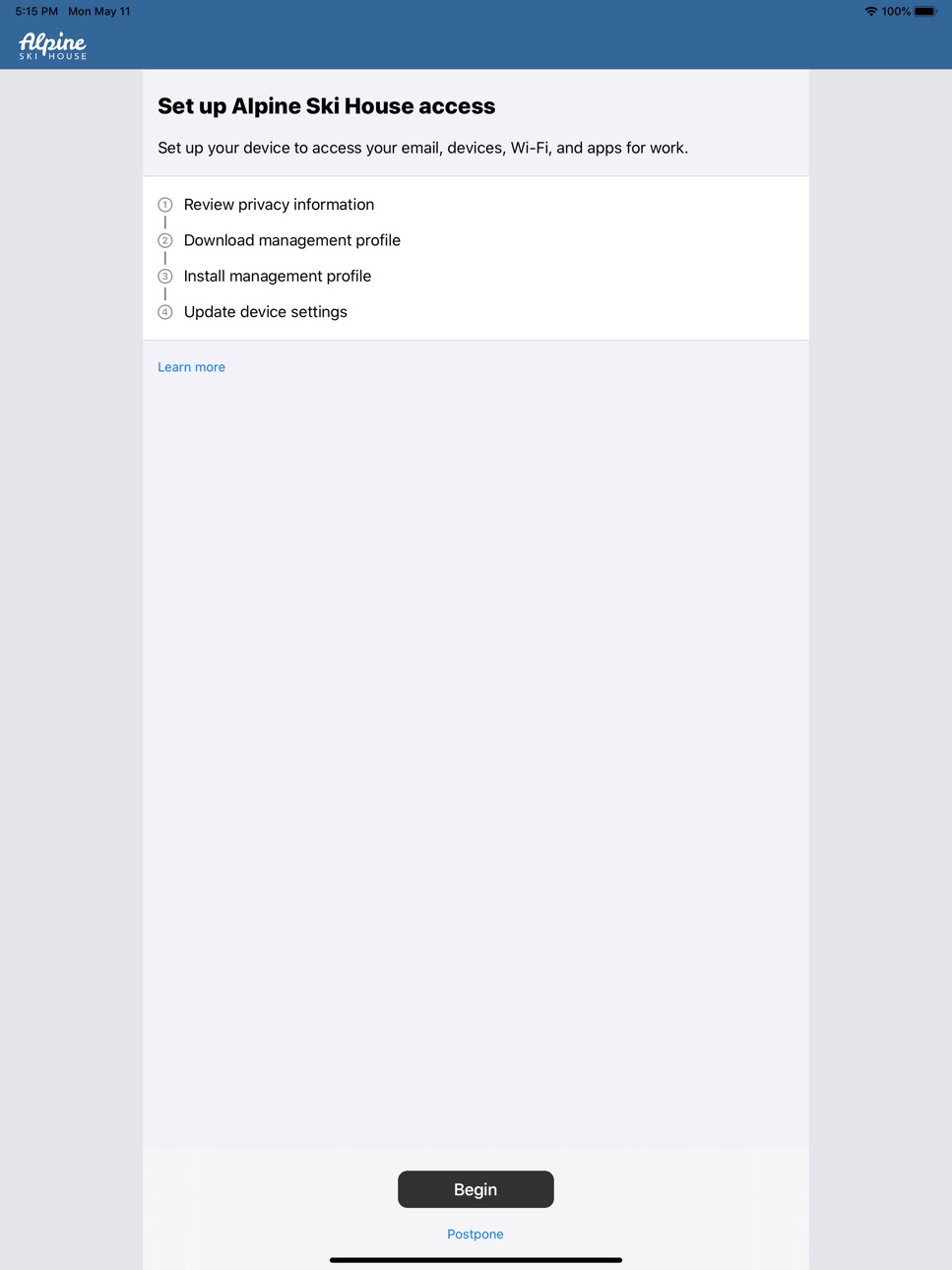 iPad screenshot