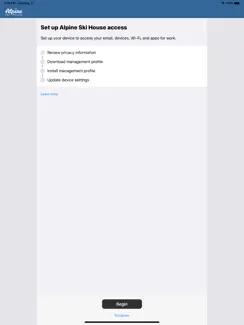Intune Company Portal iPad image 1