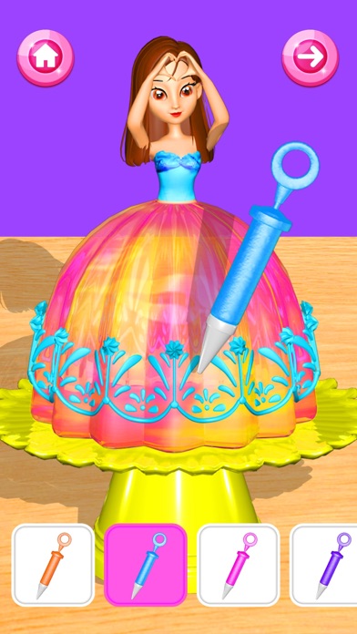 Cake DIY Baking Food Games Screenshot